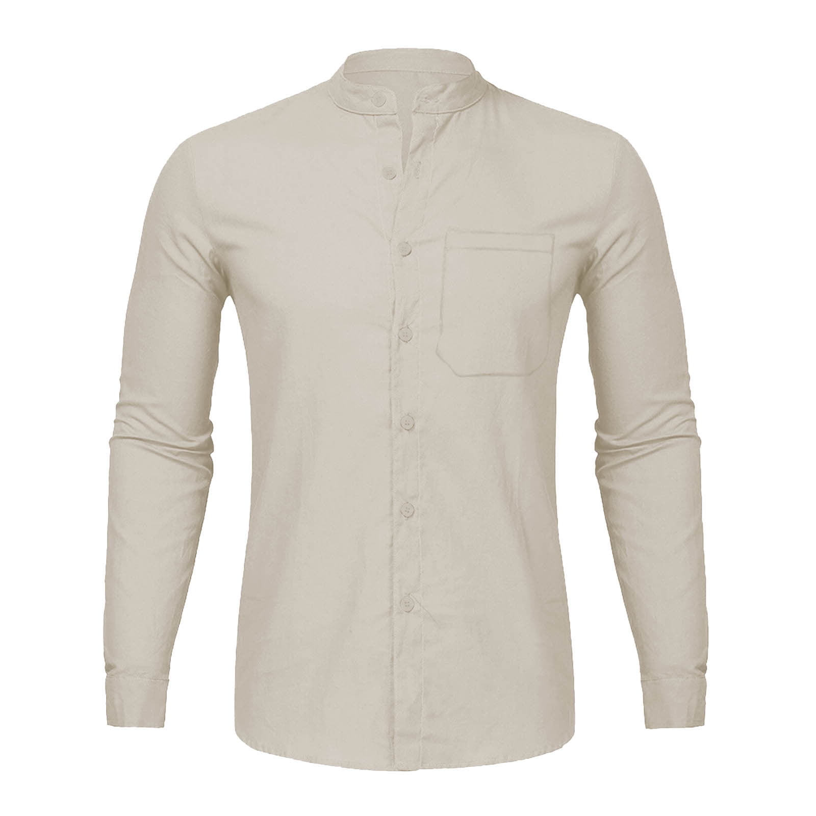 PMUYBHF Male Xxl V Neck Undershirts for Men July 4 Men's Casual Long