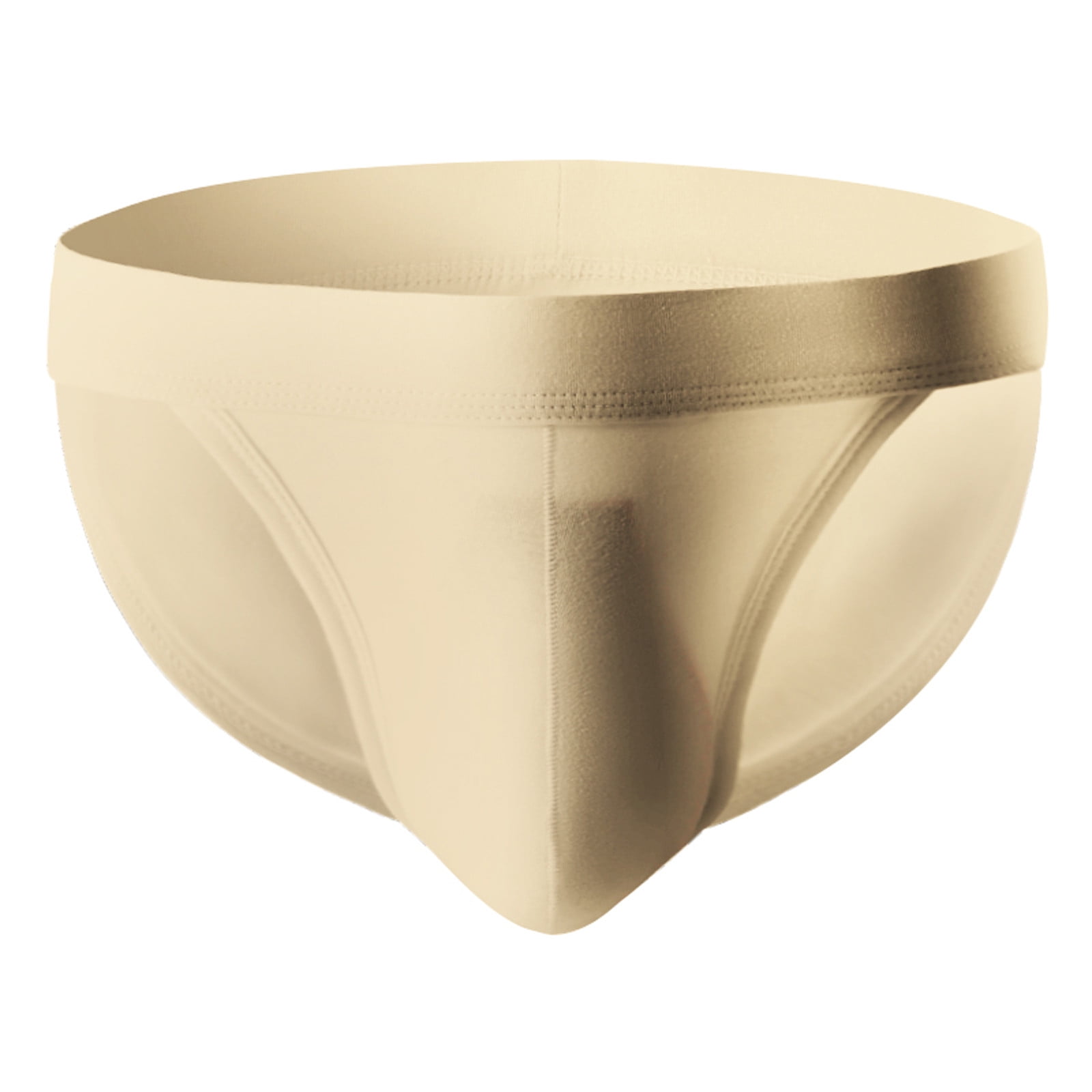 PMUYBHF Men's Boxer Shorts Large Mens Low Rise Briefs Ice Thread underpants Fashion Ride up