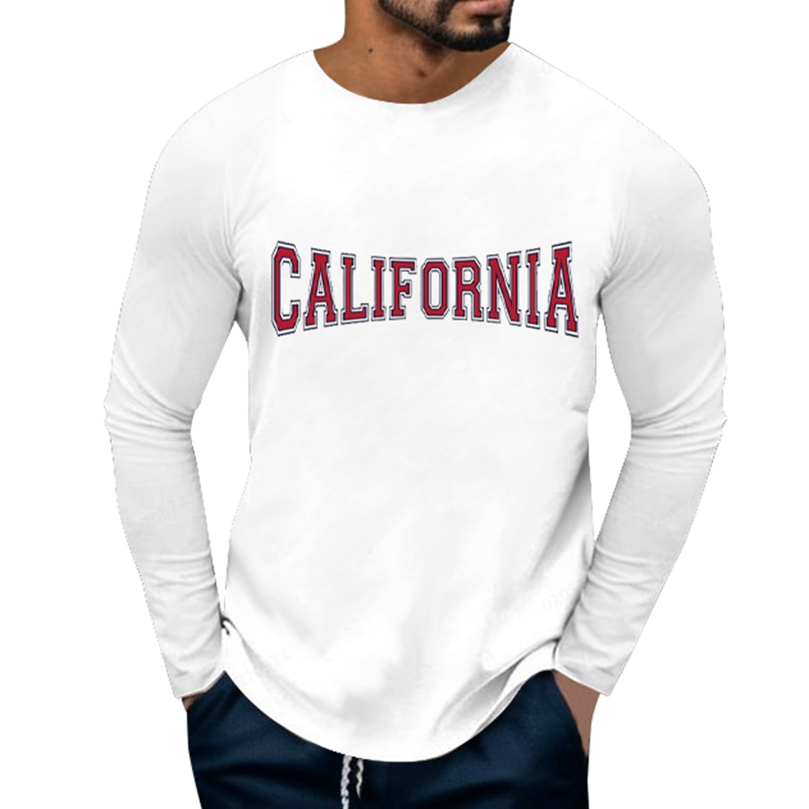 PMUYBHF Mens Shirts Long Sleeve Casual Stylish Collar Male Autumn and