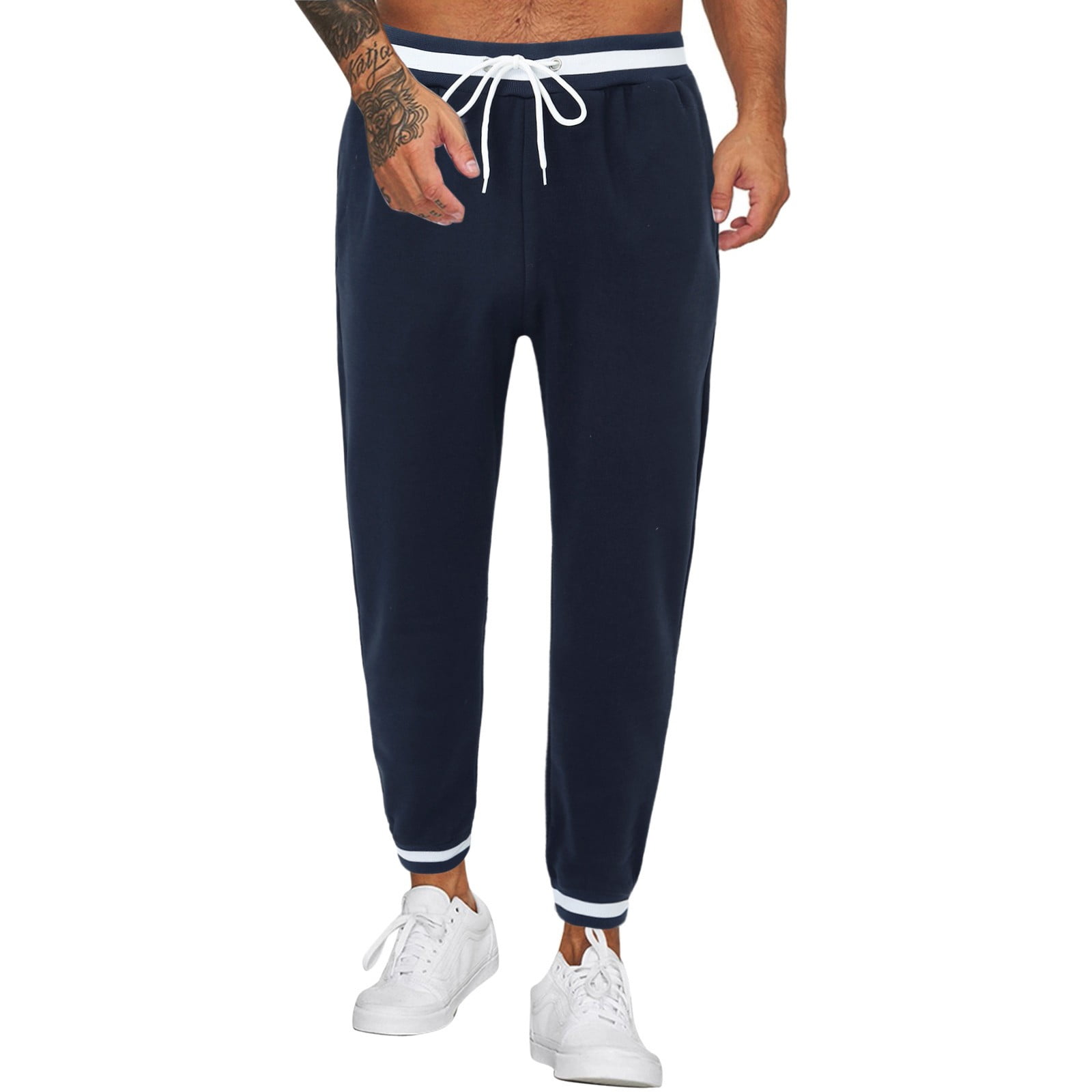 Men's sweatpants with store zipper fly
