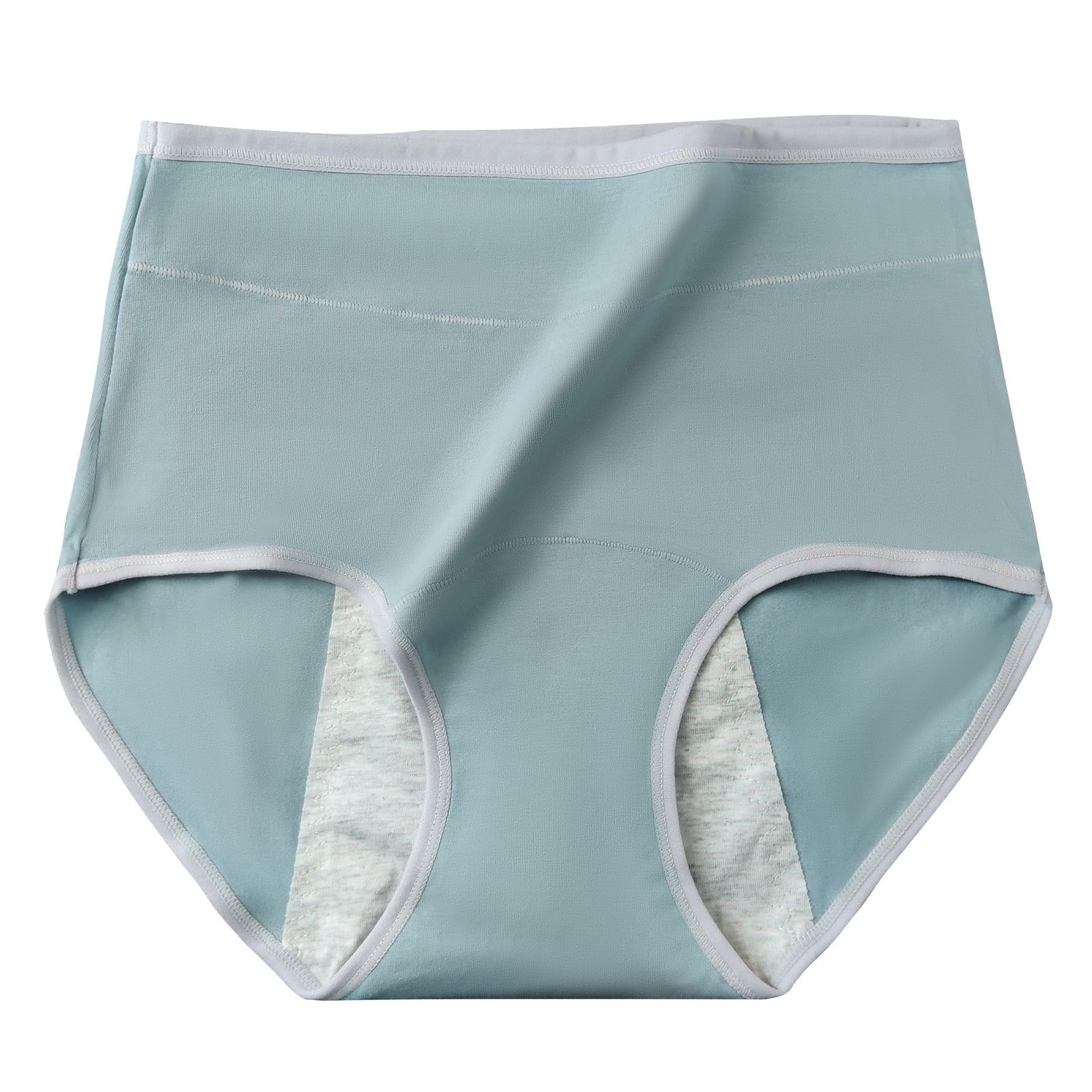 PMUYBHF Plus Size Underwear for Women 4X-5X Women's High Waist Pants  Panties Menstruation Leakproof Cotton File Women's Briefs Women Underwear 
