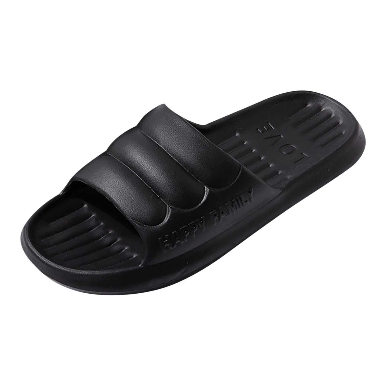 PMUYBHF Sandals for Men Size 13 Open Toed Back Strap Men Slippers Fashionable All Season New Indoor and Outdoor Flat Comfortable Soft Bottom Light Slippers Walmart