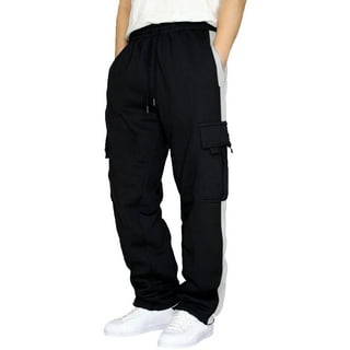Mens Sweatpants Zipper Fly
