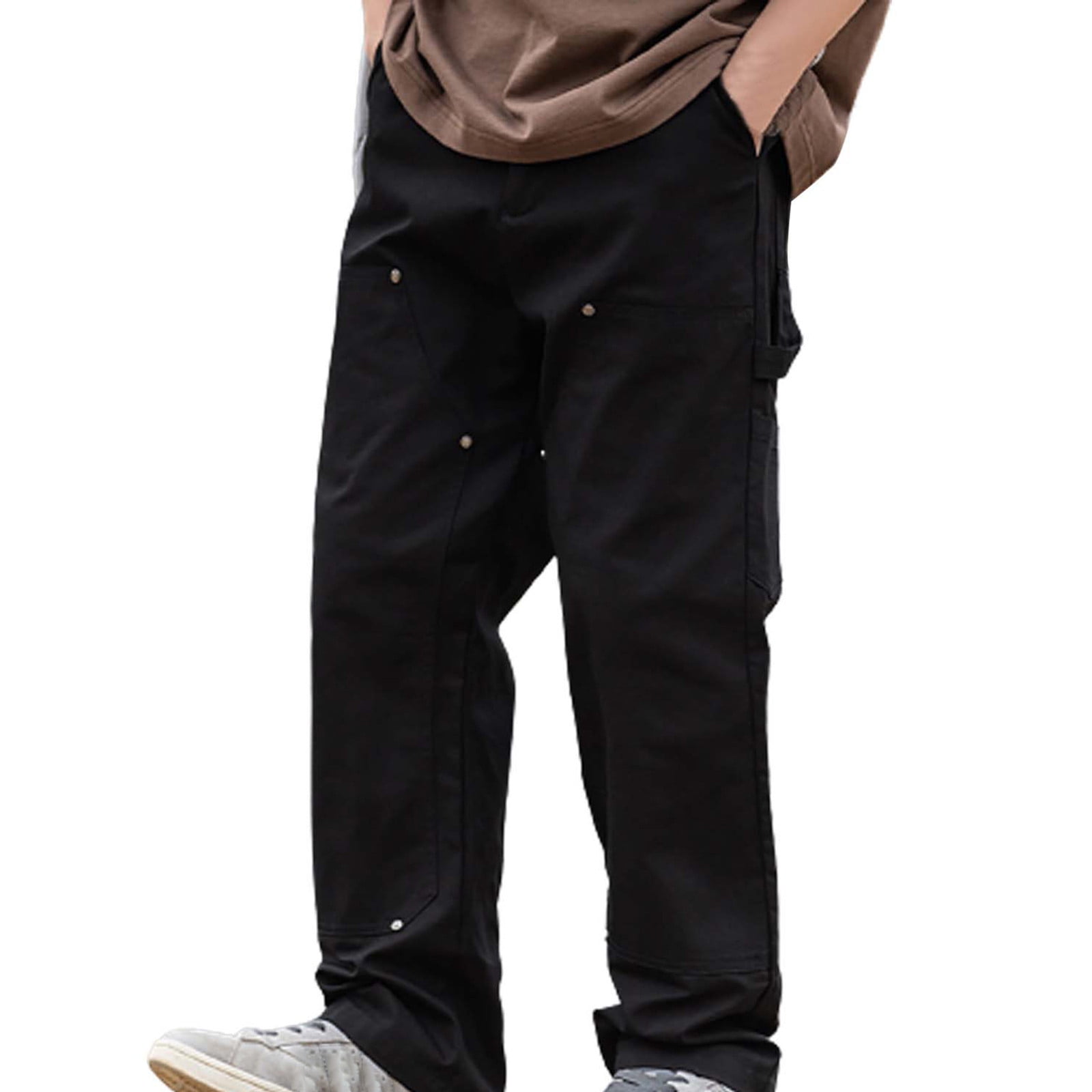 Loose Casual Straight Pants Japanese Streetwear Black Joggers Pants Me