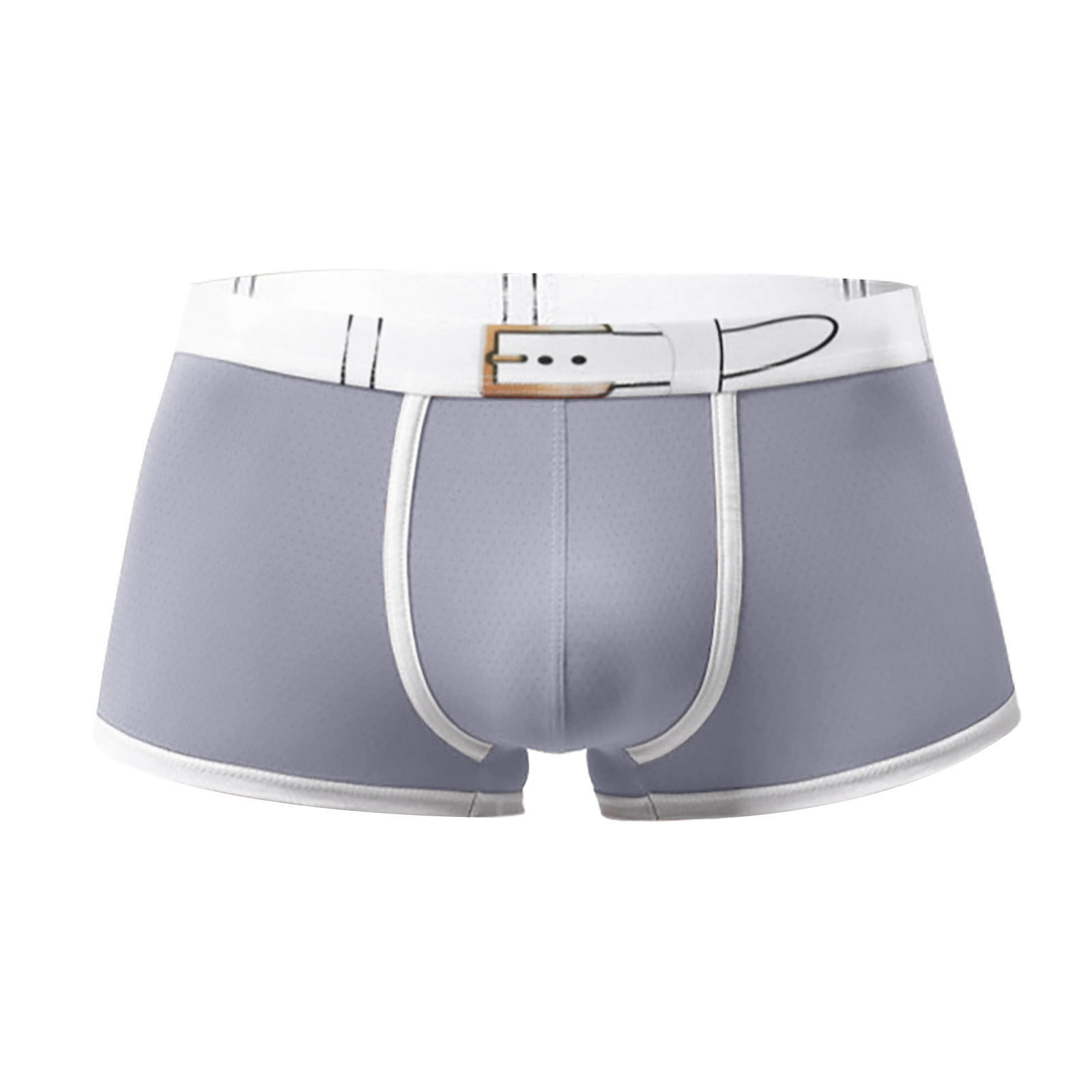 PMUYBHF Male Men's Thermal Underwear Bottoms Cotton Mens Lightweight Smooth  Boyshort Comfortable Casual Solid Color Underwear Aloud Pants Men Boxers  Briefs Long Leg 