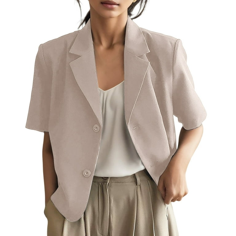 Wright Cropped Blazer by Equipment for $119