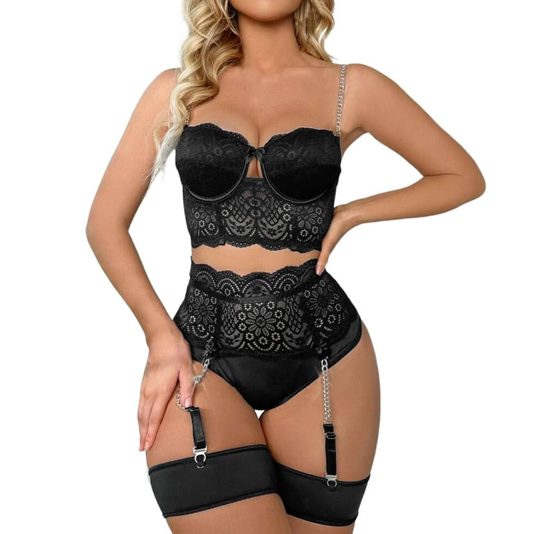 Dropship Lace Bustier And Corset Women Lingerie Flower Embroidery Bodysuit  Halter Jumpsuit Underwear Breathable Fabric Bustiers Bra to Sell Online at  a Lower Price