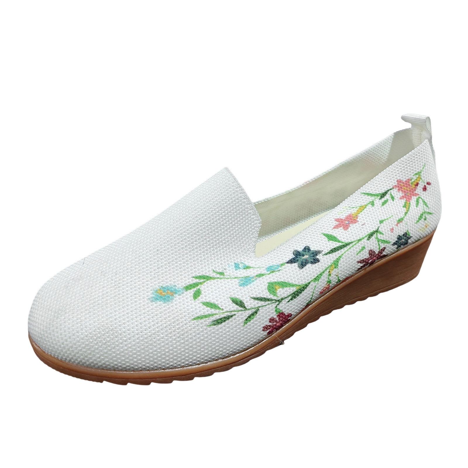 PMUYBHF Womens Sandals Size 11W Ladies Fashion Breathable Floral