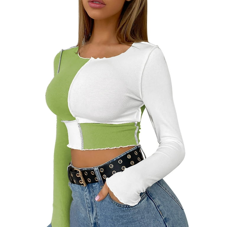 https://i5.walmartimages.com/seo/PMUYBHF-Womens-Tops-Dressy-Casual-Summer-Chiffon-Short-Stitching-Color-Matching-Round-Neck-Long-Sleeve-Cropped-Top-Plus-Size-Women-4X-10-99_e1b1d73f-cec5-4f2f-8a9d-b5515a5c4fa8.d5c4d60d2c568b6346c3c6e95122309f.jpeg?odnHeight=768&odnWidth=768&odnBg=FFFFFF