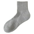 thumbnail image 1 of PMVFHDE Autumn Winter Sports Socks with Honeycomb Textured Sole and Advanced Breathable Fabric for Enhanced Athletic Performance and All Day Comfort Grey, 1 of 3