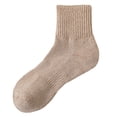 thumbnail image 1 of PMVFHDE Autumn Winter Sports Socks with Honeycomb Textured Sole and Advanced Breathable Fabric for Enhanced Athletic Performance and All Day Comfort Khaki, 1 of 7