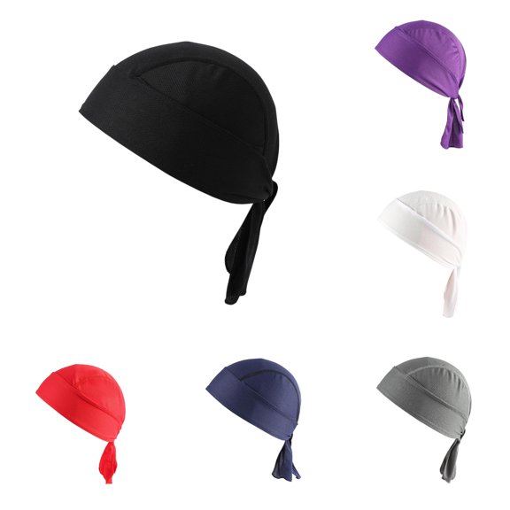 PMVFHDE Bandana Headband Versatile Outdoor Headwear Sweat Wicking Cycling Cap Sun Headwrap for Running Motorcycle Sports Men Women All Seasons