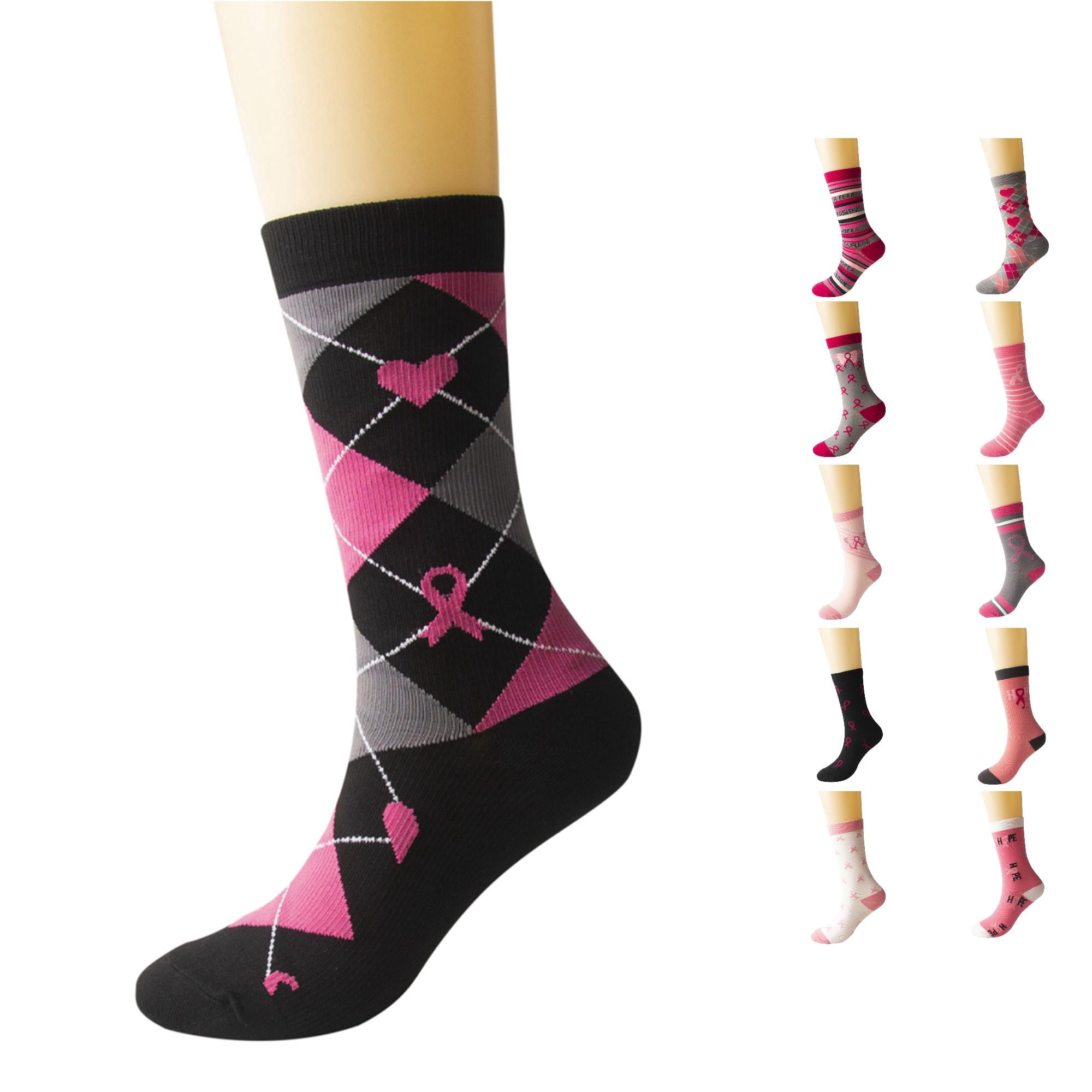 PMVFHDE Compression Socks Printed Medium Stockings Outdoor Running ...