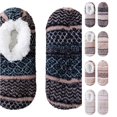thumbnail image 1 of PMVFHDE Grip Sock Slippers Cozy Indoor Outdoor Winter Warmth - Footwear for Home Casual Relaxation, Black, One Size, 1 of 4