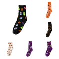 thumbnail image 1 of PMVFHDE Halloween Novelty Crew Socks Cute Holiday Party For Kids Family Celebration Themed Casual, Green, One Size, 1 of 4