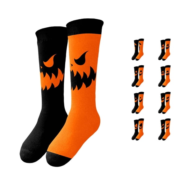 Stay Funky PMVFHDE Halloween Socks Novelty Print Stockings for Men Funky Design ...