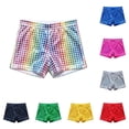 thumbnail image 1 of PMVFHDE Kids Sequin Shorts for Stage Performance Party Show Bottoms, 1 of 3