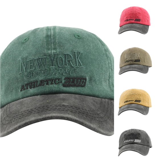 PMVFHDE Kids Sports Sun Hat Adjustable Cap With NYC Letter Print Suitable For Ages 2-8 Years