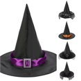 thumbnail image 1 of PMVFHDE Kids Witch Pointed Headdress Hat For Halloween Festival Party, 1 of 4