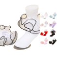 Laceh Color PMVFHDE Lace Socks Girls Slim Pure Color Combed Edge Dance for Kids ...