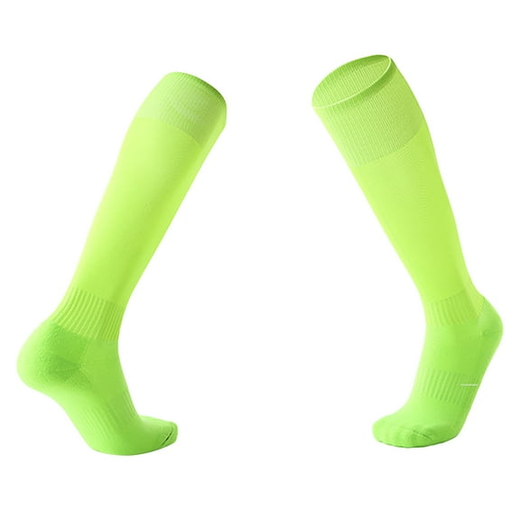 PMVFHDE Men's Football Long Socks, Blue Knee-High Socks for Outdoor Sports like Basketball and Baseball, Comfortable for Sports Mint Green
