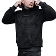 thumbnail image 1 of PMVFHDE Men's Winter Solid Color Sweatshirt Hooded Soft Heavyweight Warm Sweatshirt Pullover for Coziness Black,XXXL, 1 of 4