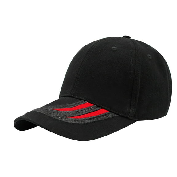 PMVFHDE Mens Womens Summer Fashion Casual Sunscreen Baseball Cap Hat for Outdoor Sun and Daily Style Black