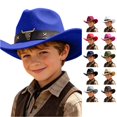 thumbnail image 1 of PMVFHDE Playful Western Style Cowboy Sun Hat For Little Boys Girls Daily Wear, 1 of 4