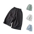 thumbnail image 1 of PMVFHDE Soft Lightweight Summer Pants For Girls Casual Trousers Toddler Kids Baby Long Everyday Wear Dark Gray,8-9 Years, 1 of 4