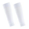 thumbnail image 1 of PMVFHDE Sports Leg Sleeves Calf Socks Unisex Solid Color Warm Comfortable Soft Long Socks for Men and Women White, 1 of 4