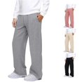 thumbnail image 1 of PMVFHDE Stylish Comfortable Casual Pants For Girls Soft Everyday Wear Elastic Waist Modern Design Grey,7-8Years, 1 of 9