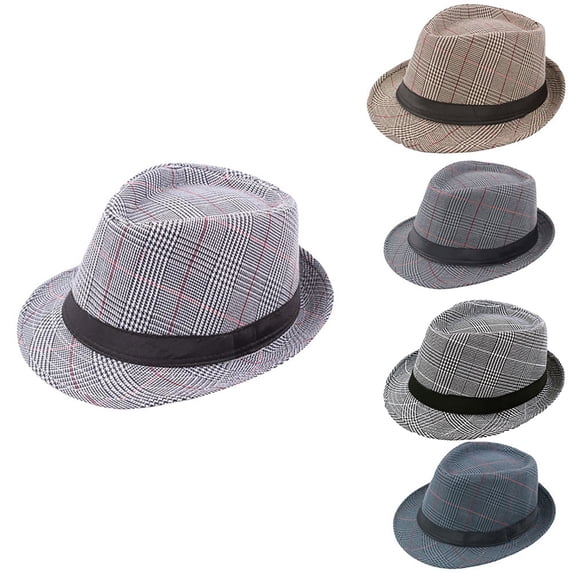 PMVFHDE Sun Hat Fashion Party Event Sun Protection Unisex Fedora Casual Breathable Hat 2026