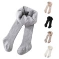 thumbnail image 1 of PMVFHDE Toddler Kids Baby Girls Lined Warm Full Leggings Pantihose Stretchy Basic Length Pants Winter Stocking Grey,12-24 Months, 1 of 7