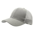 thumbnail image 1 of PMVFHDE Unisex Quick Drying Mesh Baseball Cap with Ponytail Hole for Outdoor Activities and Casual Wear Featuring Adjustable Snapback Closure and Breathable Design Grey, 1 of 3