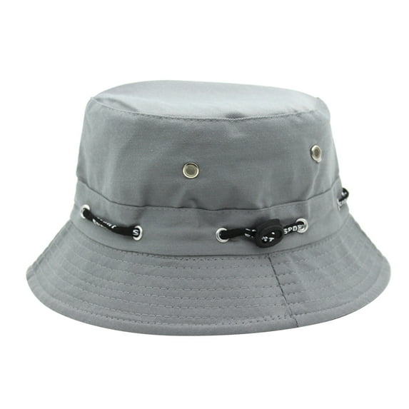 PMVFHDE Men Women Summer Fashion Casual Sun Shade Outdoor Play Fisherman Basin Hat Bucket Hat