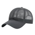 thumbnail image 1 of PMVFHDE Unisex Tie-dyed Baseball Hat For Men And Women Sun Hats For Women Fashion Street Style Outdoor Sun Block And Casual Grey, 1 of 2