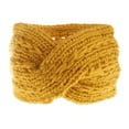 thumbnail image 1 of PMVFHDE Women Winter Headband Wide Knit Ear Warmer Head Wrap for Sports Outdoor Activities Cold Weather Soft Lined Yellow, 1 of 8