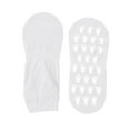 thumbnail image 1 of PMVFHDE Women's Grip Sports Socks for Yoga and Pilates, Indoor Home Floor Socks, Dance Socks with Traction for Practice and Home Workouts White,One Size, 1 of 3