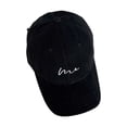 thumbnail image 1 of PMVFHDE Women's Wide & Deep Baseball Cap Multiple Color Long Brim Big Size Adjustable Black, 1 of 3
