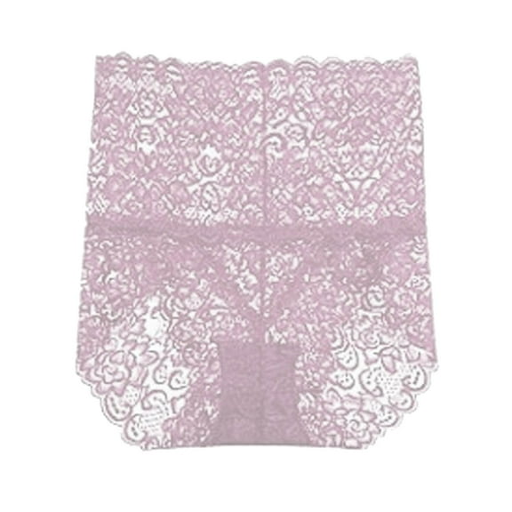PMVFHDE Womens High Waist Lace Underwear Comfortable Breathable Cotton Gusset Shaping Triangle Briefs High Waisted Underwear For Women Pink,XXXL