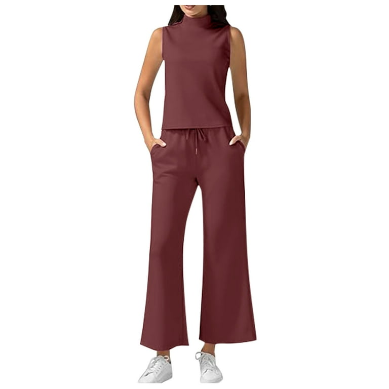 PMVFHDE plus Size Formal Jumpsuits for Women Spring And Summer Fashion Loose Solid Color Workplace Wind Bat Long Sleeved Lace Up Pants Hot Pink XXL