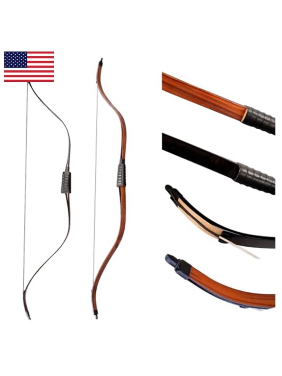 PMZ Handmade Korean Recurve Bow 50" Laminated Ambidextrous 40lbs
