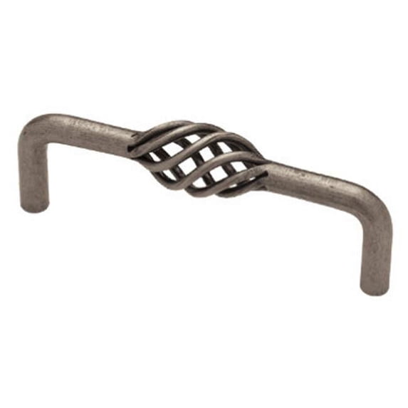 PN0534-AP-C 3.75 in. Pewter Birdcag Pull