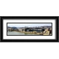 thumbnail image 1 of PNC Park 2x Matted 40x18 Large Black Ornate Framed Art Print from the Stadium Series, 1 of 2