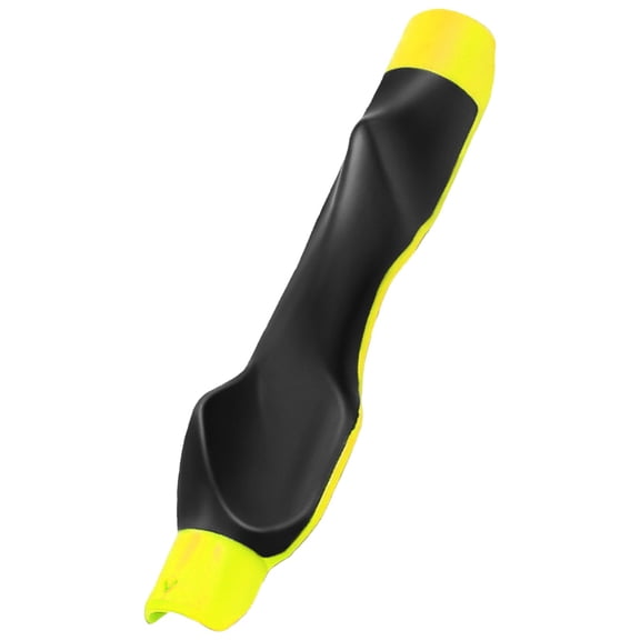 PNCF High Contrast Golf Training Gear, 1.4x6.1 Inch Snap On Grip Fix Trainer for Consistent Swing Path, All Weather Club Helper, Yellow