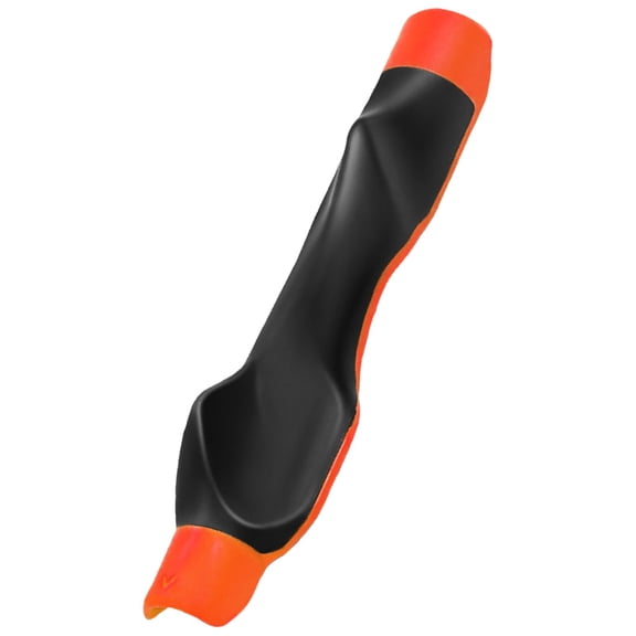 PNCF High Visibility Golf Grip Trainer, 1.4x6.1 Inch Club Position Corrector for Beginner Swing Mechanics, Durable Hand Alignment Guide, Orange