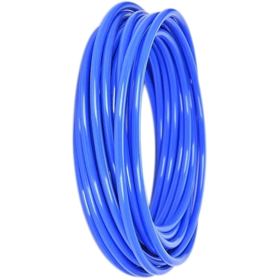 PNEUMATIC Blue 8mm OD 5mm ID Polyurethane PU Air Hose Pipe Tube 5 Meter 16.4ft for Air Line or Fluid Transfer Blue