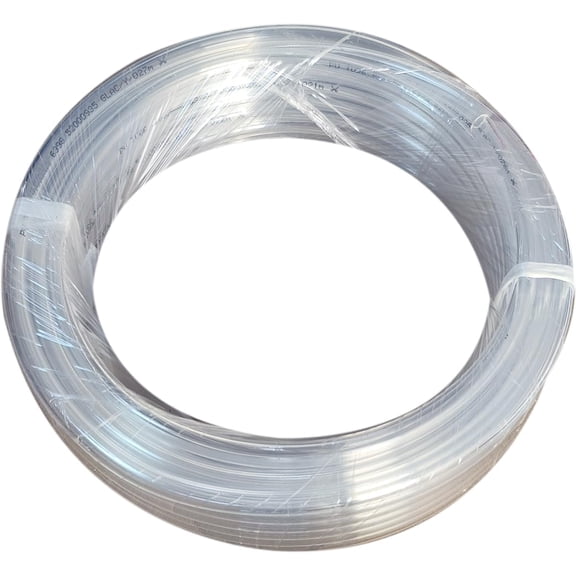 PNEUMATIC Transparent 12mm OD 8mm ID Polyurethane PU Air Hose Pipe Tube 10 Meter 32.8ft for Air Line or Fluid Transfer Transparent
