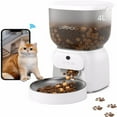 PNGCNG Automatic Cat Feeder with Camera 1080P HD Video Cat Food