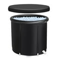 PNGCNG Ice Bath Tub for Athletes with Cover 85 Gallons Cold Plunge Tub